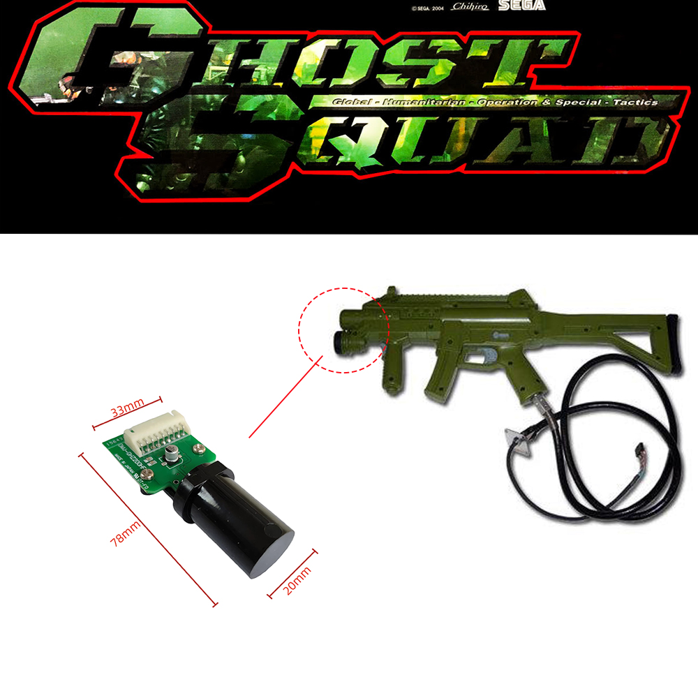 Retro Gaming Gun - Arcade Video Shooting Game For Sega