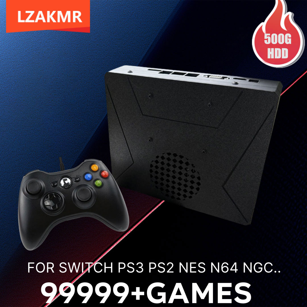 Retro Gaming Emulator Console - LZAKMR S1 Retro Game Console Dual