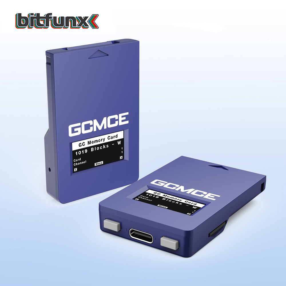 Retro Gaming Usb Stick - Bitfunx GCMCE FlipperMCE Memory card Reader