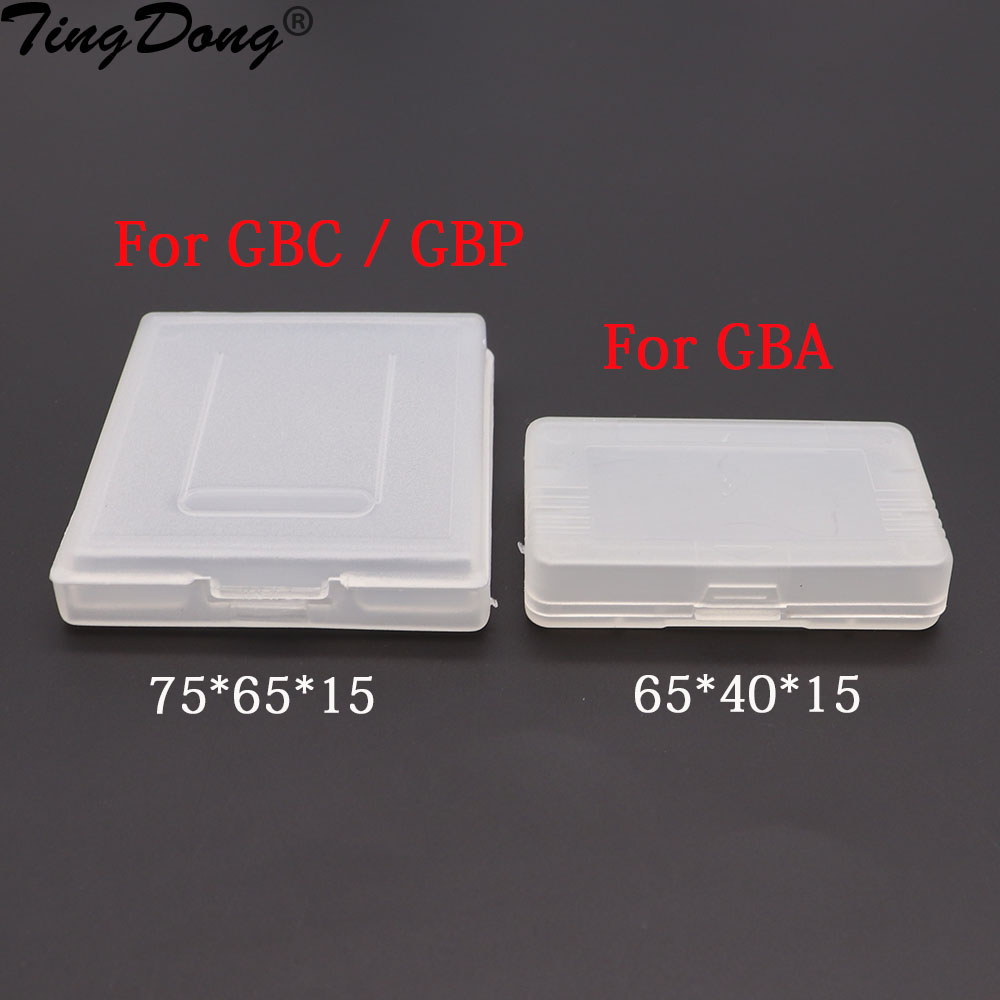 Game Boy Cartridge Holder - Plastic Game Cartridge Card Case for