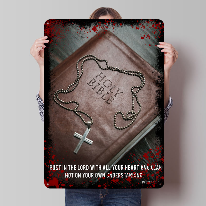 Retro Gaming Quotes - Jesus Poster Quotes 3 Tinplate Poster