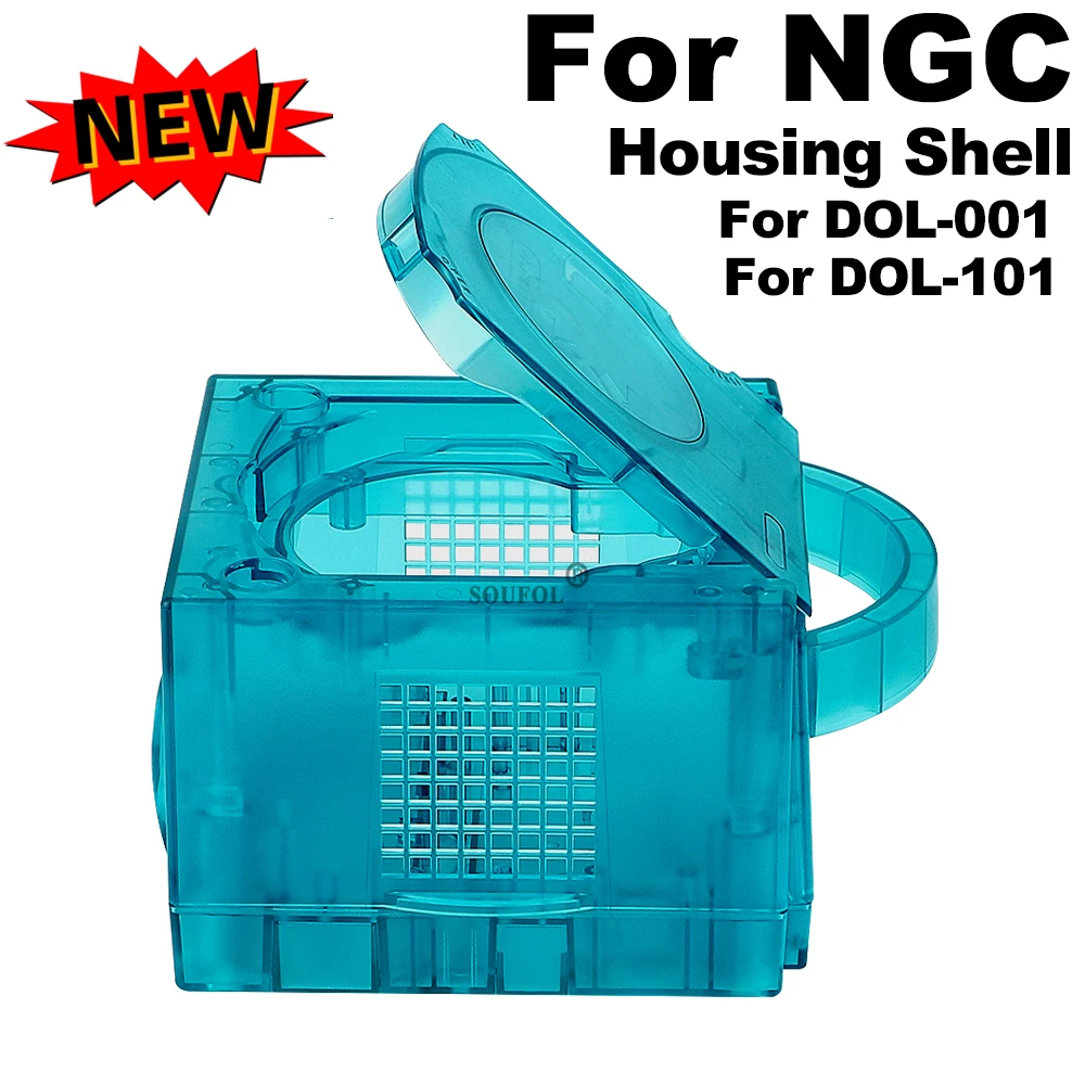 Retro Gaming Apk - Ice Blue Replacement Case for Gamecube