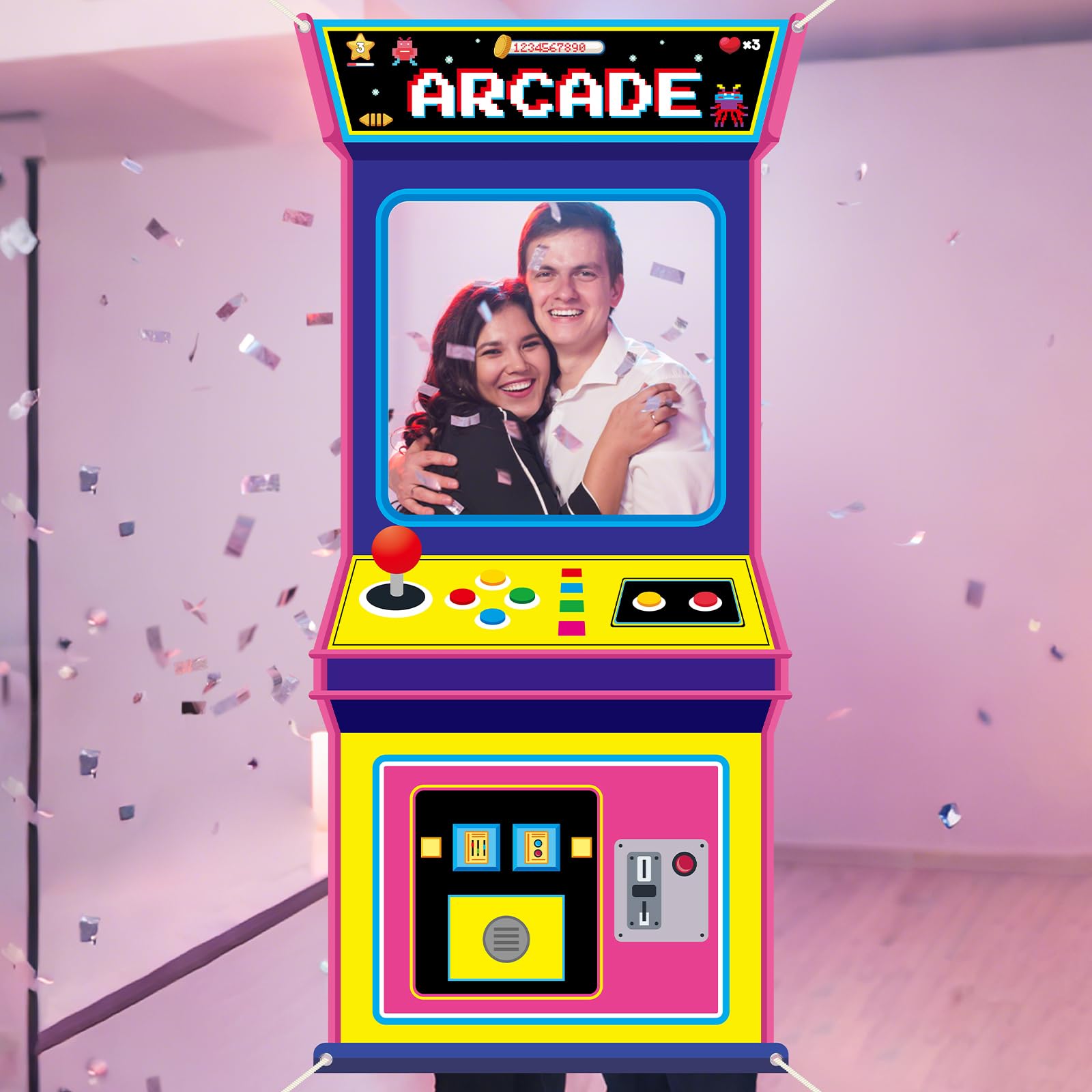 Retro Video Gaming Fabric Arca - đánh giá và giá Retro Gaming Banner