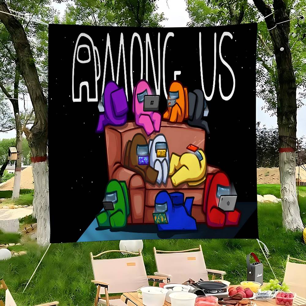 Cartoon Game A-Among-US Retro  - đánh giá và giá Retro Gaming Banner