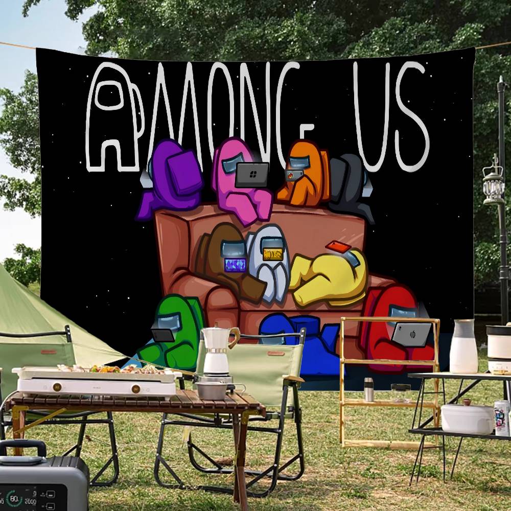 Cartoon Game A-Among-US Retro  - đánh giá và giá Retro Gaming Banner