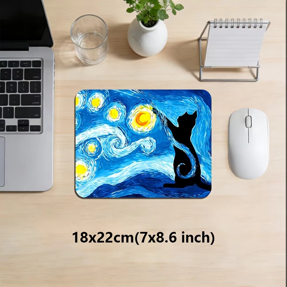 CIFBUY Starry Cat Mouse Pad Wa - đánh giá và giá Retro Gaming Keyboard And Mouse
