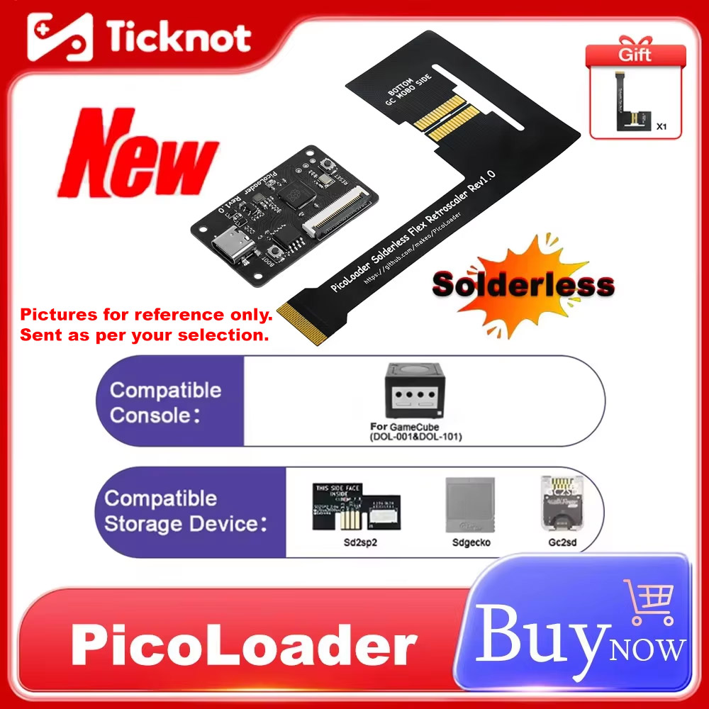 Solderless PicoLoader For Game - đánh giá và giá Retro Gaming Usb Stick