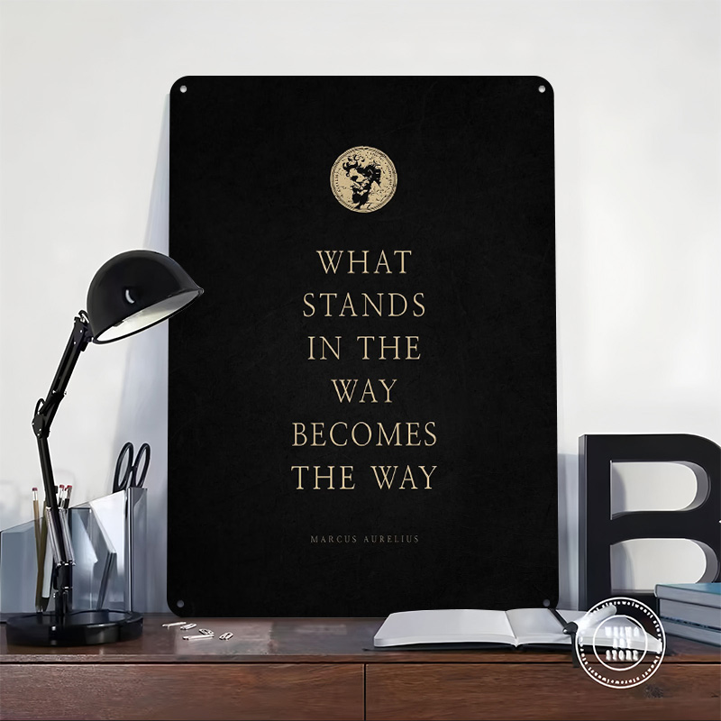Marcus Aurelius Quote Tinplate - đánh giá và giá Retro Gaming Quotes