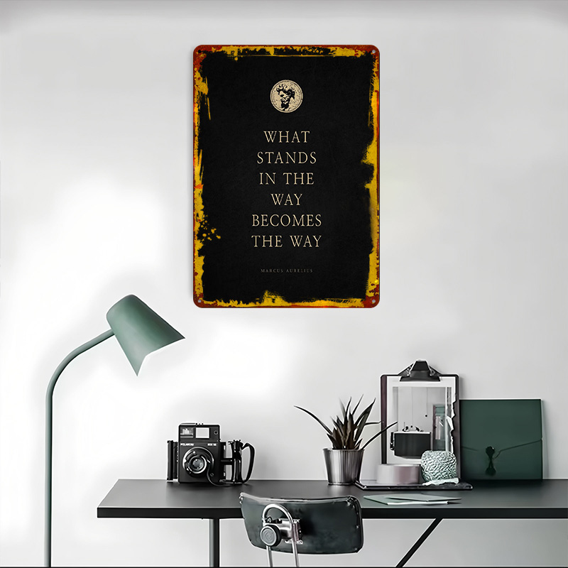 Marcus Aurelius Quote Tinplate - đánh giá và giá Retro Gaming Quotes