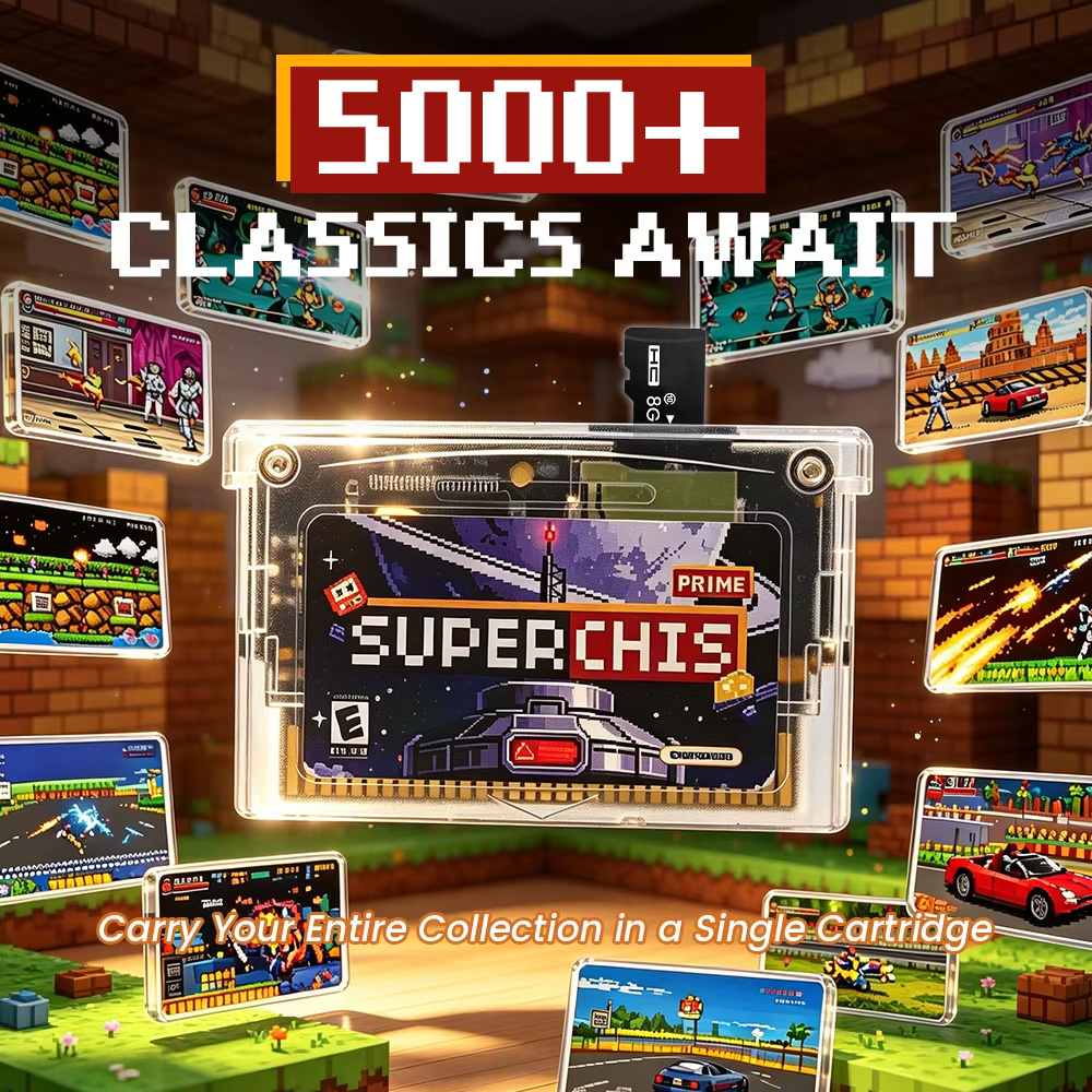Retro Superchis Flash Game Car - đánh giá và giá Retro Gaming Station