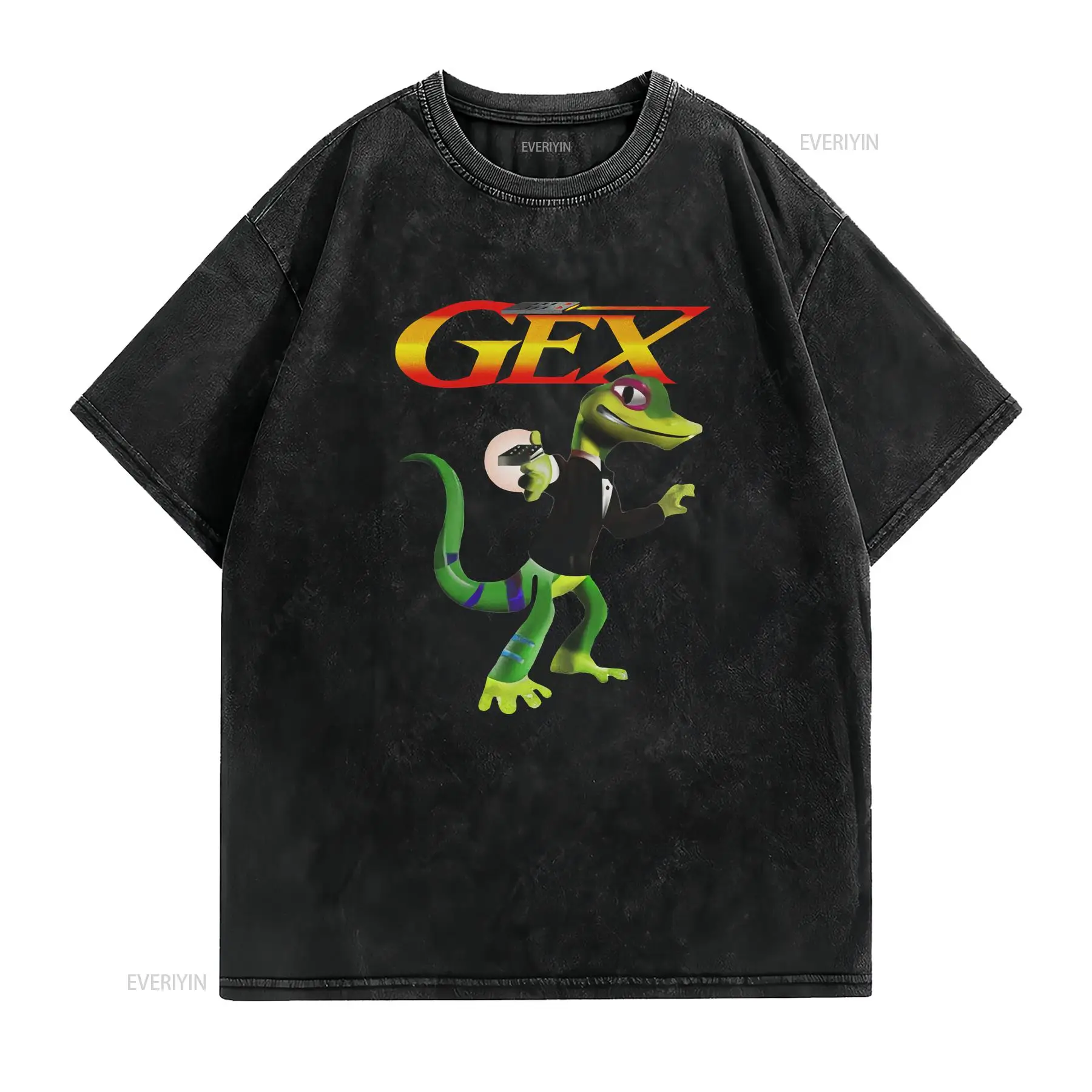 Gecko Game T Shirt Ps1 Classic - đánh giá và giá Retro Gaming Design