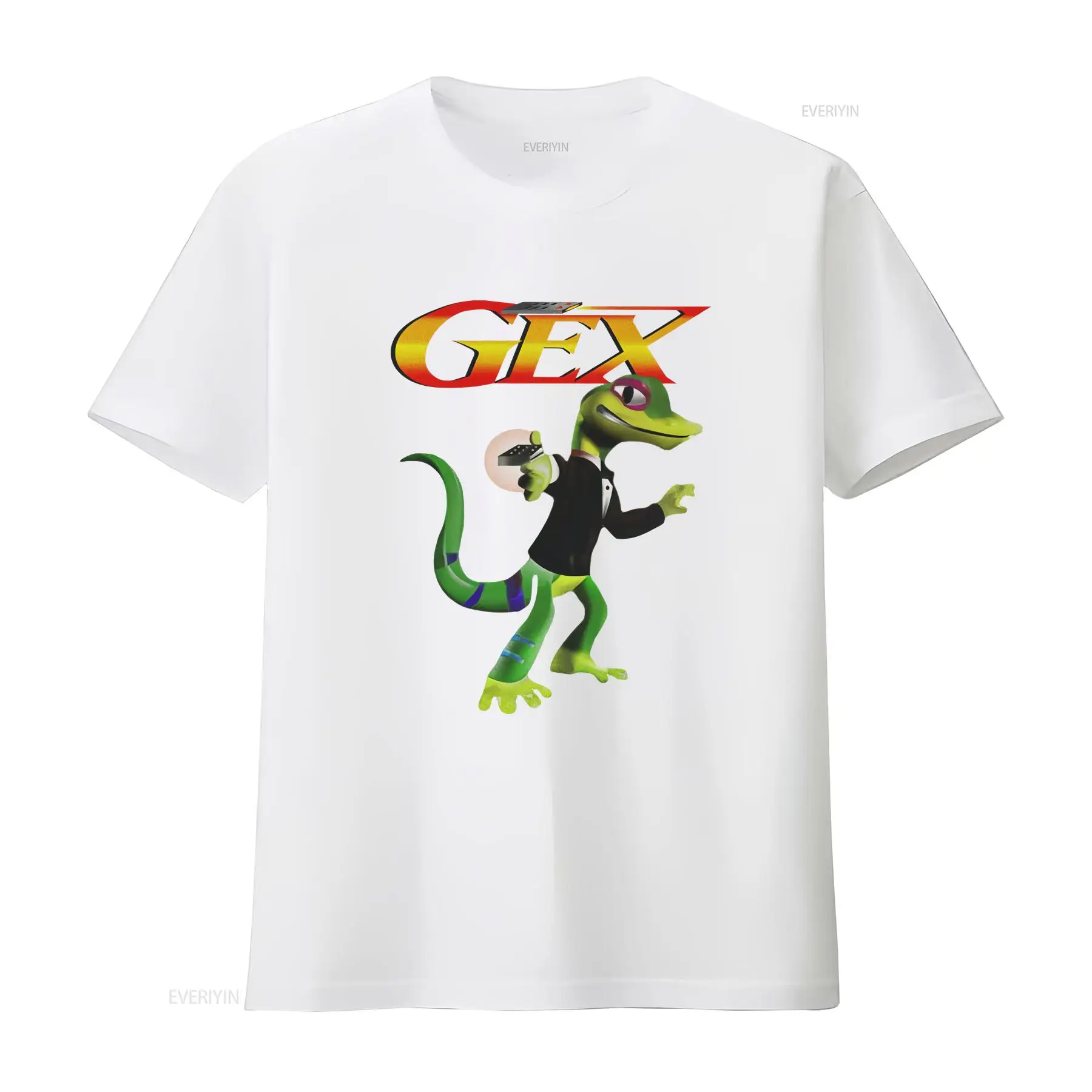Gecko Game T Shirt Ps1 Classic - đánh giá và giá Retro Gaming Design