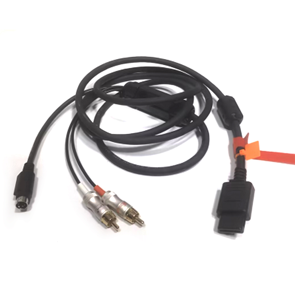 SFC N64 NGC S-Video Cable Shie - đánh giá và giá Retro Gaming Apk