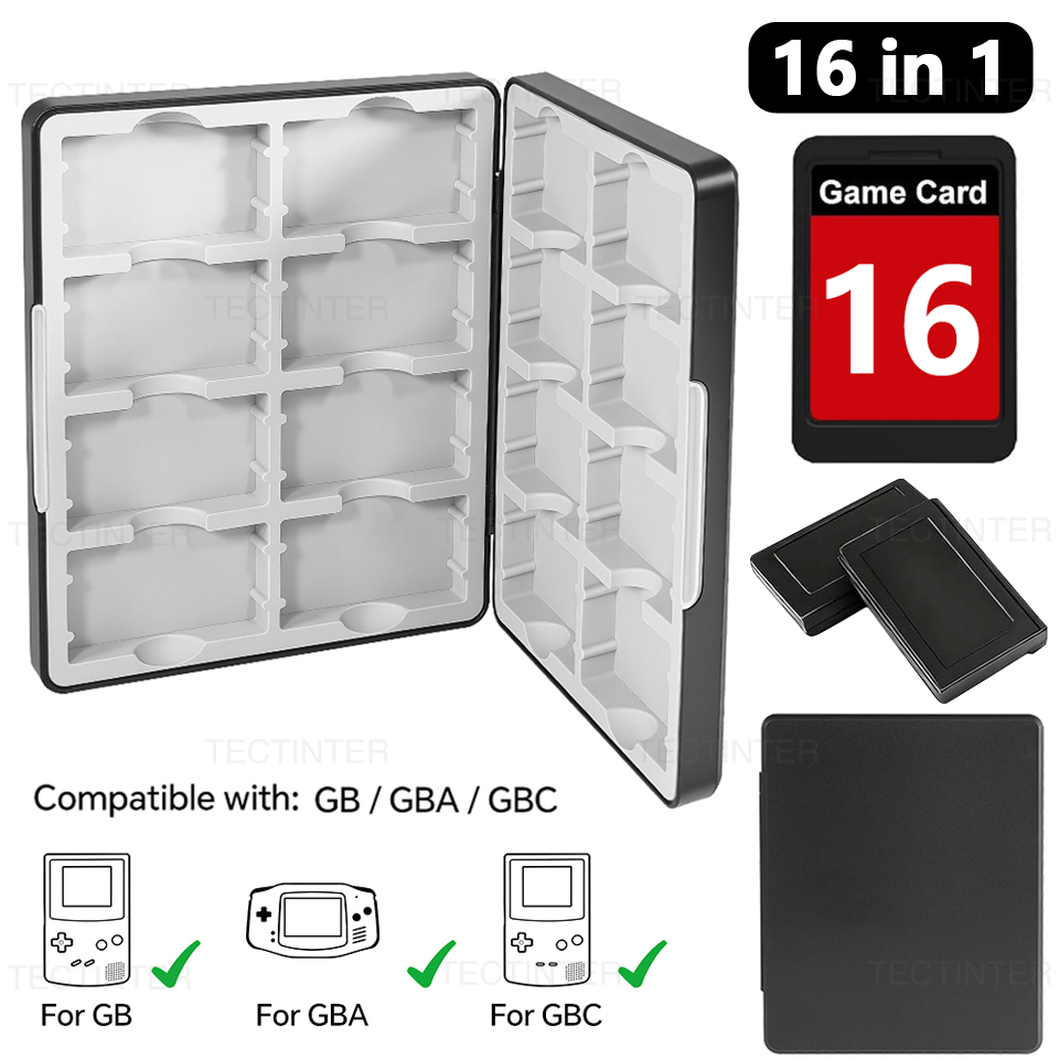 Portable 16 in 1 Game Card Sto - đánh giá và giá Game Boy Cartridge Holder