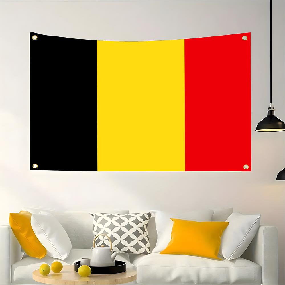 1PC Famous Belgium Flags Retro - đánh giá và giá Retro Gaming Banner