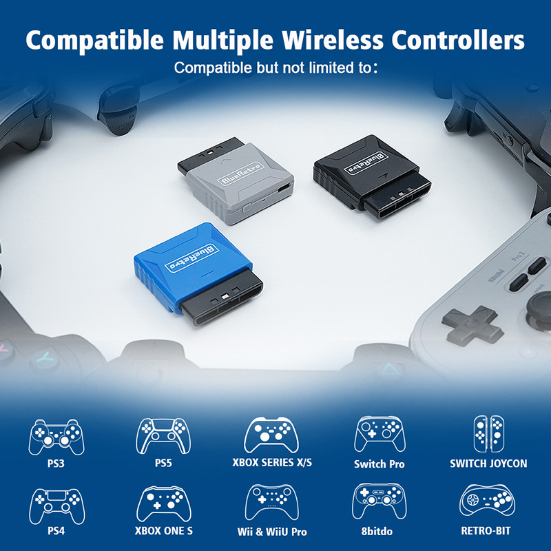 PS1/PS2 Mini BlueRetro Bluetoo - đánh giá và giá Retro Gaming Usb Stick