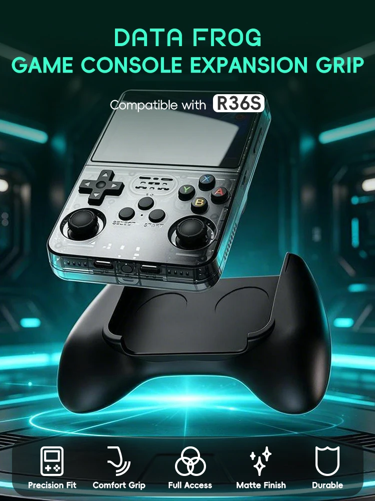Data Frog R36S Game Grip Ergon - đánh giá và giá Retro Gaming Apk