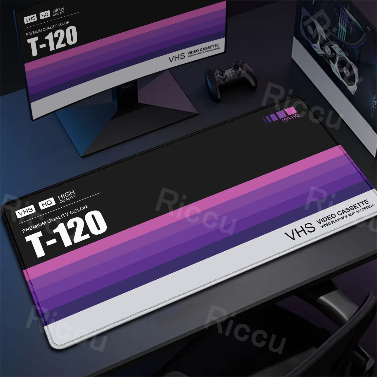 Retro VHS Style Mouse Pad Xxl  - đánh giá và giá Retro Gaming Keyboard And Mouse