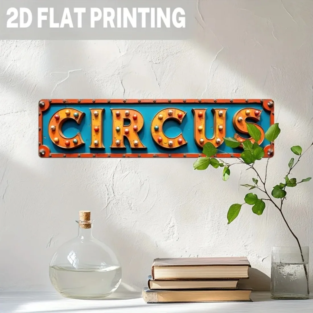 2D Flat 1pc Vintage Circus Met - đánh giá và giá Retro Gaming Design
