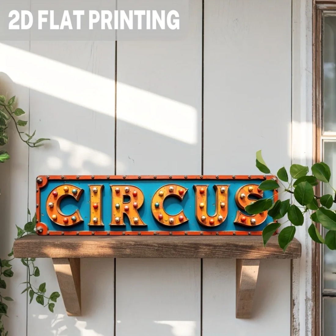 2D Flat 1pc Vintage Circus Met - đánh giá và giá Retro Gaming Design