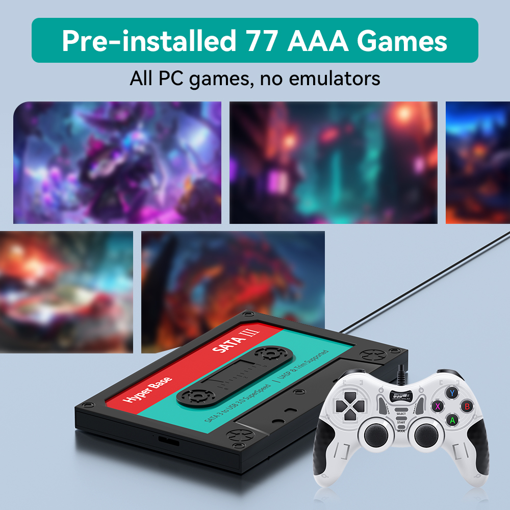 2TB Game Hard Drive With 77 PC - đánh giá và giá Retro Gaming Emulator Console