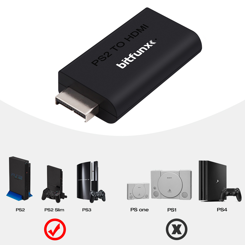 BitFunx PS2 YPBPR To HDMI™ Con - đánh giá và giá Retro Gaming Usb Stick