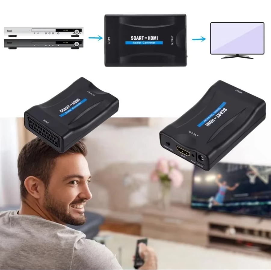 Full HD 1080P SCART to HDMI-co - đánh giá và giá Scart To Hdmi