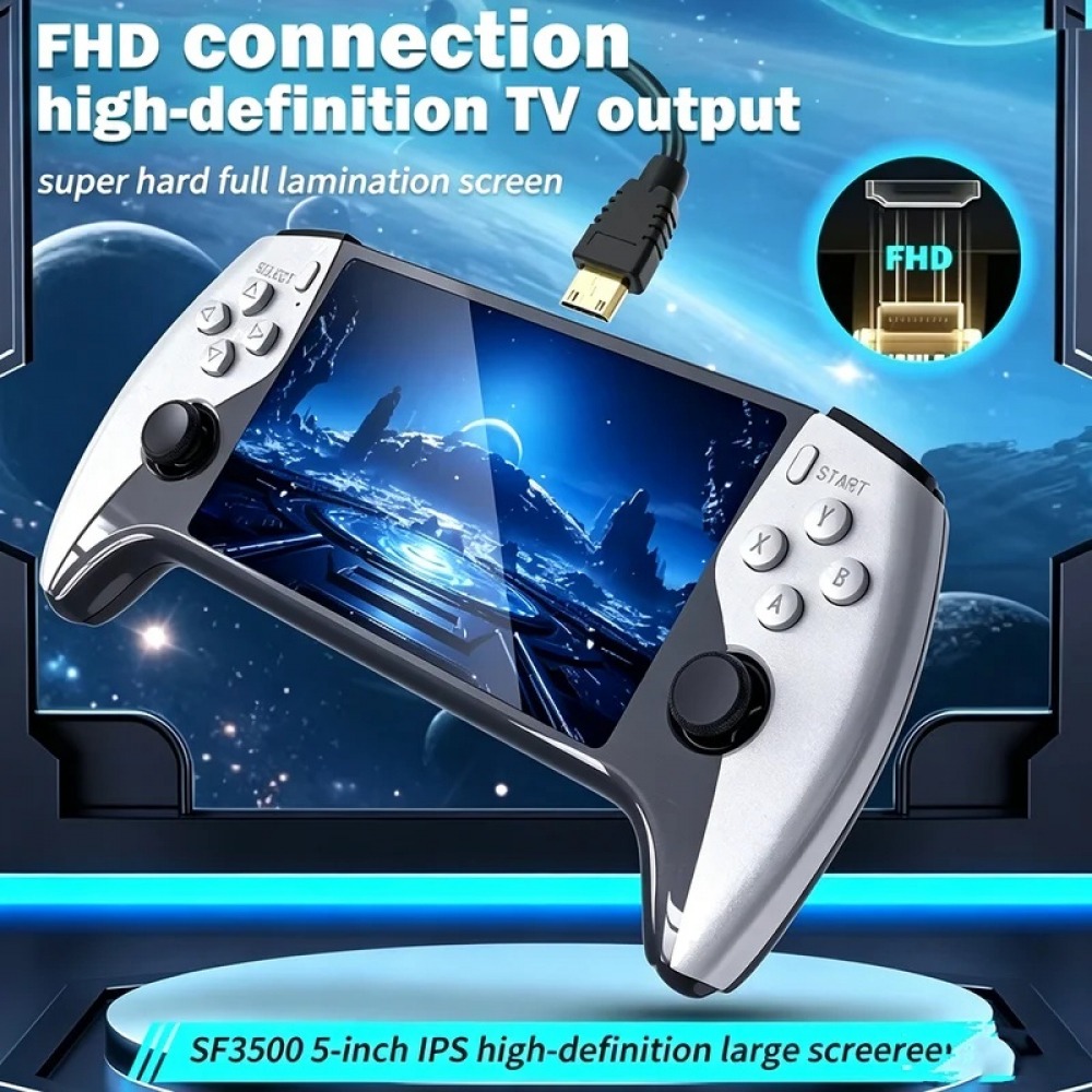 SF3500 5 inch Handheld Game Co - đánh giá và giá Retro Gaming Apk