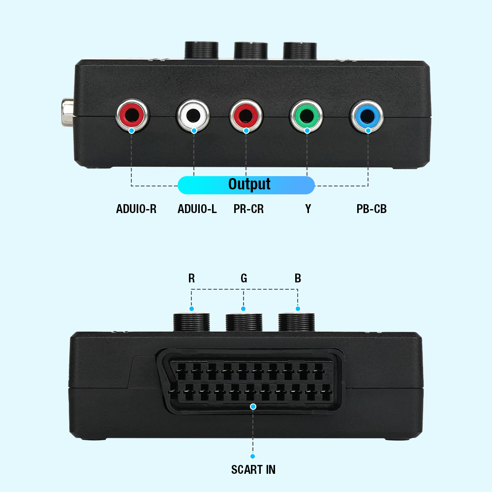 RGBS VGA to YPBPR Component Co - đánh giá và giá Retro Gaming Apk